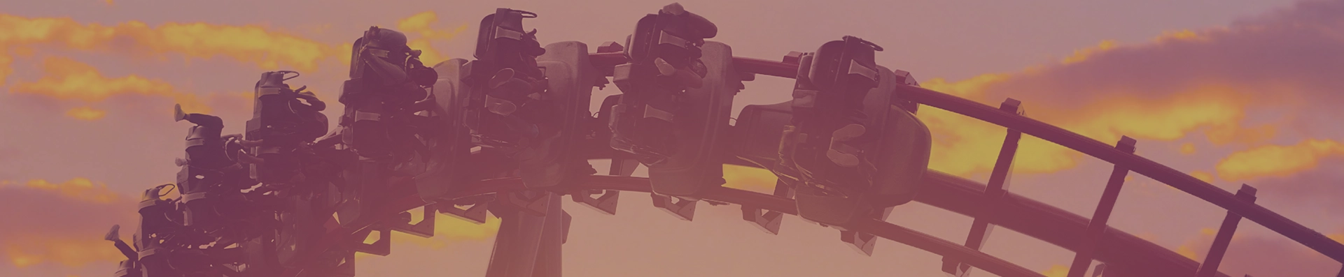 People are riding the attraction People are riding the attraction